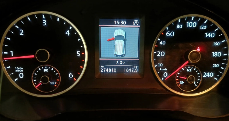 Volkswagen Tiguan cena 45500 przebieg: 274810, rok produkcji 2013 z Kolno małe 137